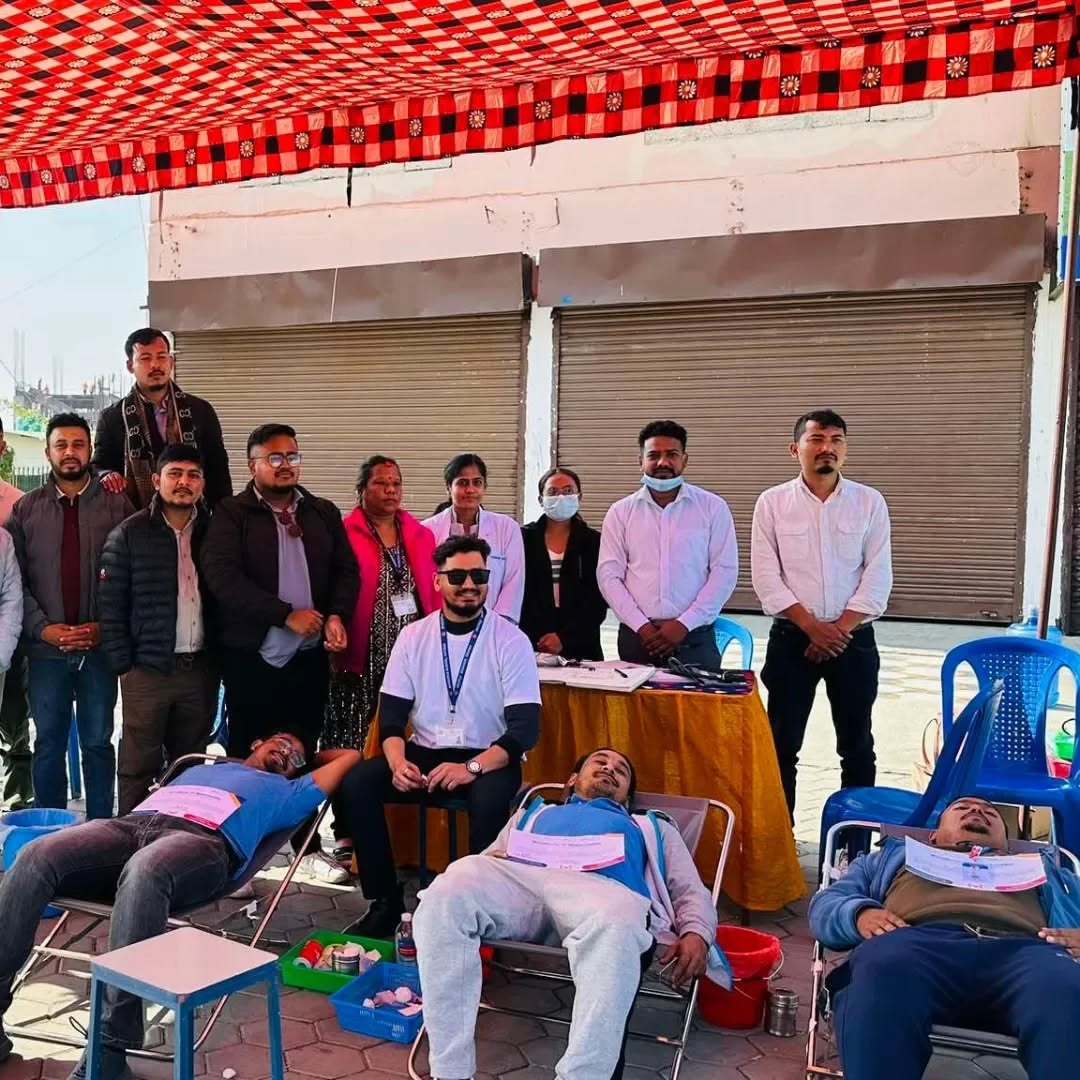 11th late Rtr. Sachin memorial nationwide blood donation campaign.